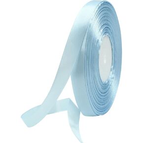 100 Yards 5/8 Inch Green Satin Ribbon, Solid Fabric Ribbon Roll for Gift Wrapping, Floral Bouquets, Wedding, Party, Hair, Decoration, Bow and Craft