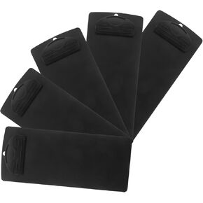 5Pcs Plastic Clipboard Set Clipboards for Bills Menus and Notepads Reusable Writing Boards for Office Restaurant and School Use