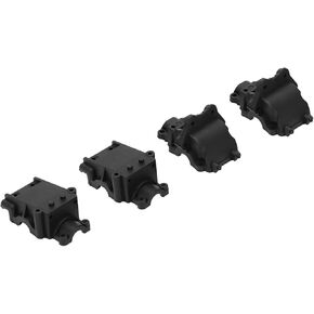 VBESTLIFE RC Car Housing Cover, 2 Sets RC Car Gearboxs Cover Fits for Wltoys 144001 144002 124019 124018 RC Car