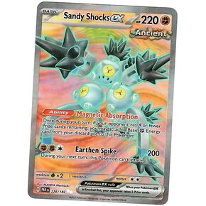 Pokemon - Sandy Shock ex 228/182 - Paradox Rift - Full Art - Ultra Rare - Single Card