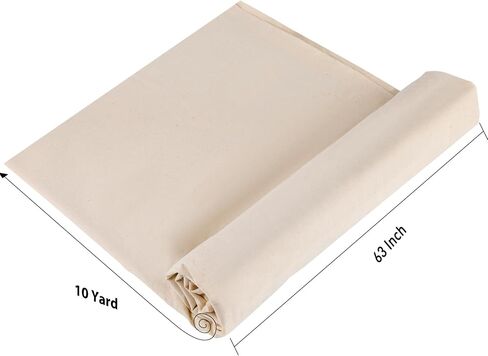 Muslin Fabric,100% Cotton Muslin Linen Cloth Natural Unbleached 63'' x 78.7'' (Big 2 Yard),Muslin Fabric Material for DIY Sewing Apparel in Saudi Arabia