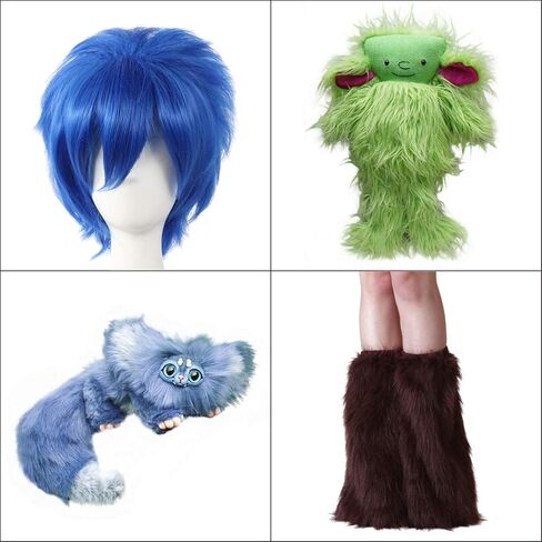 Faux Fur Fabric 20 X 20 Inches, 26 Colors Available, Shaggy Plush Fluffy Fuzzy Shannon Fur Patch for Fursuit, Cosplay, Costume, Dwarf, Craft Supply, Decoration (Yellow) in Saudi Arabia