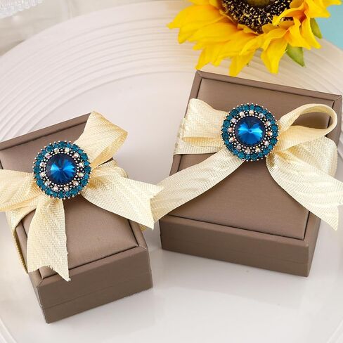 2 Pcs Rhinestone Buttons, Crystal Embellishments Buttons for Clothing Jewelry Making DIY Decoration Bottons for Sewing Crafts Wedding Bridal (Black Rhinestones) in Kuwait