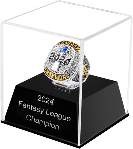 جائزة 2024 Fantasy Football Championship Trophy Ring Award الفائز الرياضي FFL Champion Ring in Kuwait