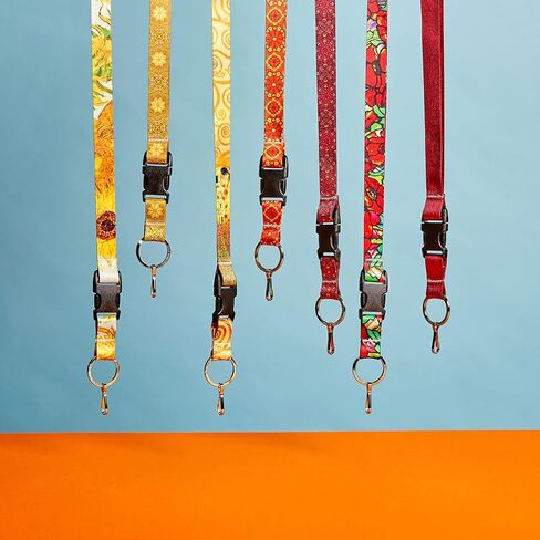 Buttonsmith Holiday Premium Premium Lanyard - Made in the USA in Saudi Arabia
