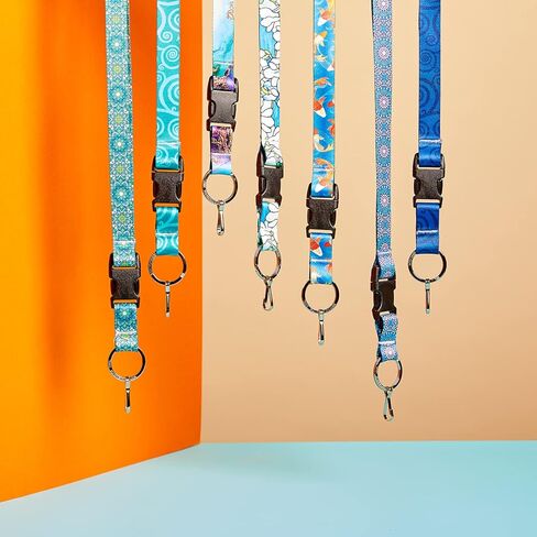 Buttonsmith Holiday Premium Premium Lanyard - Made in the USA in Saudi Arabia