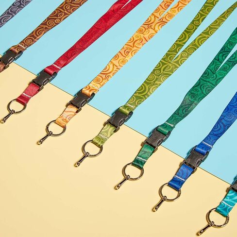 Buttonsmith Holiday Premium Premium Lanyard - Made in the USA in Saudi Arabia