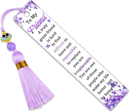 Friendship Bookmarks for Women Best Friend Birthday Gifts Small Cute Bookmark Gifts for Best Friend Bestie BFF Christmas Gift for Her Friends Female Birthday Gift Ideas in Saudi Arabia
