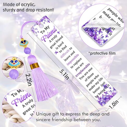 Friendship Bookmarks for Women Best Friend Birthday Gifts Small Cute Bookmark Gifts for Best Friend Bestie BFF Christmas Gift for Her Friends Female Birthday Gift Ideas in Saudi Arabia
