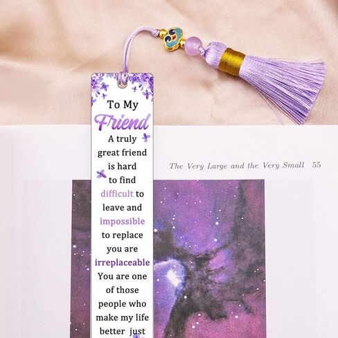 Friendship Bookmarks for Women Best Friend Birthday Gifts Small Cute Bookmark Gifts for Best Friend Bestie BFF Christmas Gift for Her Friends Female Birthday Gift Ideas in Saudi Arabia