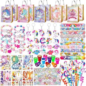 132 Pcs Party Favors Birthday Supplies Girls Bags Goodie Bag Stuffers Filler Party Supplies