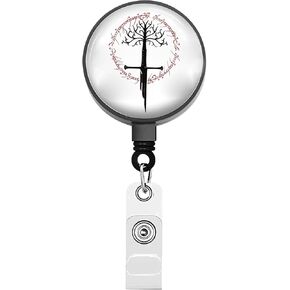 BEKECH Rings Movie Inspired Retractable Badge Fans Gift Hobbt Movie Merchandise Bookish Reader Gift
