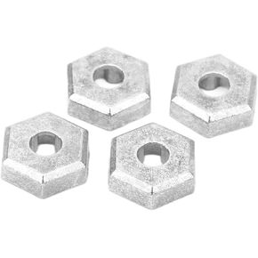 Rc Car Parts,4PCS 1/16 RC Wheel Hub Adapter RC Zinc Hex Connector Wheel Compatible for SCY 16101 16102 16103 16201 1/16.