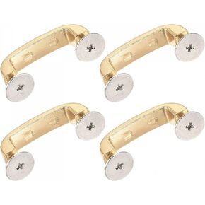 uxcell Arch Bridge Buckle, Metal D-Ring Connector Buckles Shackle for Bag Hanger Purse Straps DIY Craft