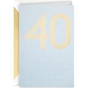 Hallmark Signature 40th Birthday Card (Incredible You)