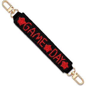 CEALXHENY Bag Extender Chain Game Day Beaded Purse Strap Extender for Handbags Purse Strap Bag Charms Purse Making Supplies