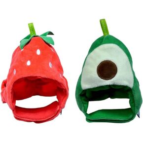 Leadigol Dog Cat Hat Cute Pet Hat Funny Fruit Shape Soft Comfortable Hat Cute Pet Headgear Kawaii Costume Accessories for Small Dogs Kitten Rabbit