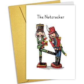 Nchigedy Funny Cod Christmas Card, Pun Christmas Card Gift, Punny Holiday Card, Got You A Christmas Card