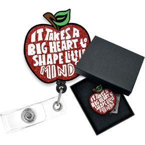 Math Teacher Funny Retractable Badge Reel with Alligator Clip,Teacher Student Office Work Supplies,Math Teacher Gifts,School Teacher Work Office Retractable Reel,YXZ007