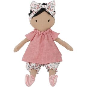 MON AMI My First Doll Marie - 15 بوصة، دمية طفل ناعمة للفتيات، دمية محشوة ناعمة ومحبوبة للرضع والأطفال الصغار وأطفال ما قبل المدرسة، هدية مثالية لعيد الميلاد