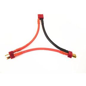 T التوصيل موصل البطارية التسلسلية كابل عمداء نمط سلسلة ث/12AWG سلك السيليكون لبطارية RC يبو موصلات الذكور والإناث in Kuwait