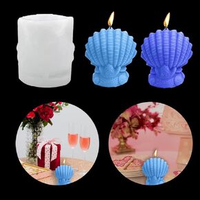 شمعة ثلاثية الأبعاد قالب من السيليكون فرس البحر قالب شمع حيوانات البحر تمثال الراتنج قالب DIY بها بنفسك صنع شمعة الحصين لوازم الفن الحرفية