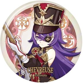 Genshin Impact Court of Fontaine Themed Series Character Badge