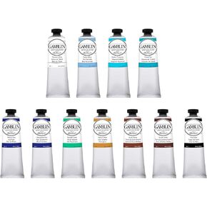 Gamblin Artist Oil Paint Set for Professionals - Seascape Set - 37ml Tubes
