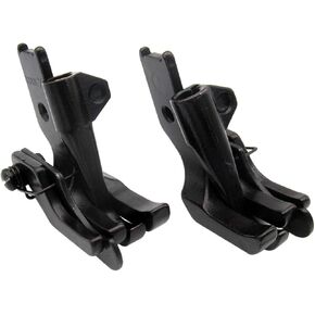 CKPSMS Brand - 2 Sets #S585(R+L) feet with L&R Edge Guide Compatible with/Replacement for JUKI Brand CONSEW Brand Singer Brand Brother Brand (3mm)