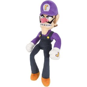 Sanei Super Mario All Star Collection 12.5" Waluigi Plush, Small