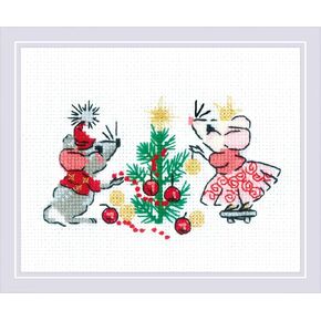 RIOLIS Cross Stitch, Waiting For A Holiday (14 Count)
