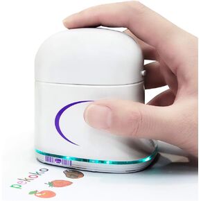 PEKOKO Mini Handheld Printer K1 Portable Inkjet Printer,Print on Paper,Wood, Clothes, and Other Surface, APP for Customized Text, Barcodes, QR Code, Barcode,Pictures,Logo,Date,Label,Sticker,Tattoos