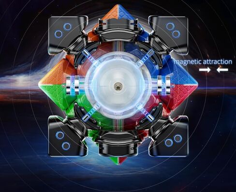 Bukefuno MoYu WeiLong WRM V10 MagLev 20 Ball-Core UV 3x3 إصدار مكعب السرعة المغناطيسي WeiLong 20 Ball-Core UV Stickerless Magic Puzzle 3x3x3 Cube Toys (WeiLong V10 20 Ball-Core إصدار مطلي بالأشعة فوق البنفسجية) مكعبات in Saudi Arabia