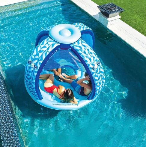 عوامة قابلة للنفخ من واو سبورتس، باللون الأزرق in Kuwait