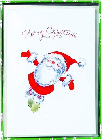 Graphique Happy Howlidays Holiday Cards | Pack of 15 Cards with Envelopes | Blank Inside | Christmas Greetings | Glitter Accents | Boxed Set | 3.25" x 4.75" in Saudi Arabia