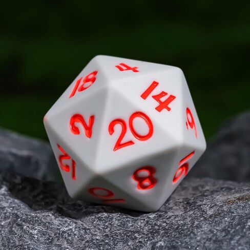 7-Die Silicone DND Dice, Polyhedral Dice D&D Dice Set, Round Edges Soft Perfect Bouncer for D&D RPG Bar Pub Club Classroom Party Games（Black w/Red Numbers） in Kuwait