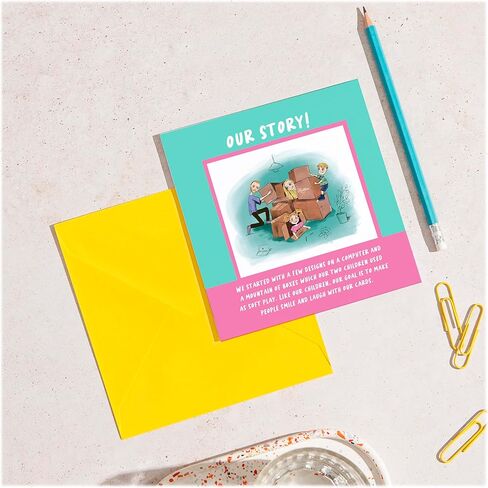 Huxters 1st Christmas Card for Mommy Reindeer First Christmas - Baby First Family Christmas Card - 14.8cm (Mommy) in Saudi Arabia