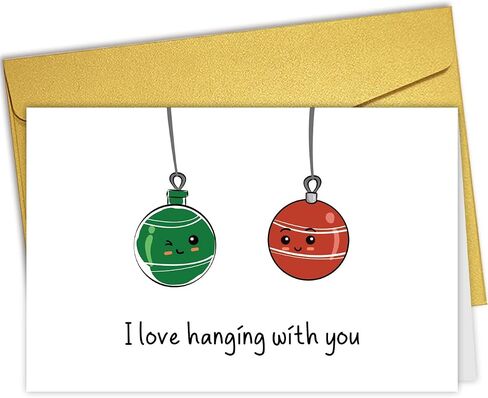 Nchigedy Funny Cod Christmas Card, Pun Christmas Card Gift, Punny Holiday Card, Got You A Christmas Card in Kuwait