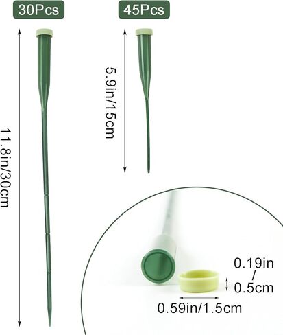 75 قطعة من أنابيب المياه من ASUNFO، أنابيب مياه جذعية من الزهور مع أغطية مطاطية لترتيبات الزهور، مستلزمات بائعي الزهور (12 بوصة، 6 بوصة) in Kuwait