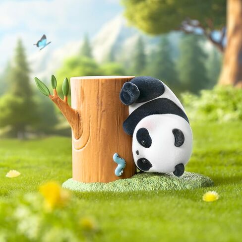 52TOYS Pandaroll شجرة الفاكهة تسلق 1PC عمل الشكل، لعبة تحصيل Kawaii الإبداعية هدية غرفة ديكور سطح المكتب الديكور، هدية لحفلة عيد ميلاد in Kuwait
