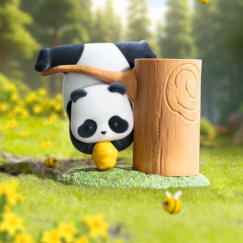 52TOYS Pandaroll شجرة الفاكهة تسلق 1PC عمل الشكل، لعبة تحصيل Kawaii الإبداعية هدية غرفة ديكور سطح المكتب الديكور، هدية لحفلة عيد ميلاد in Kuwait