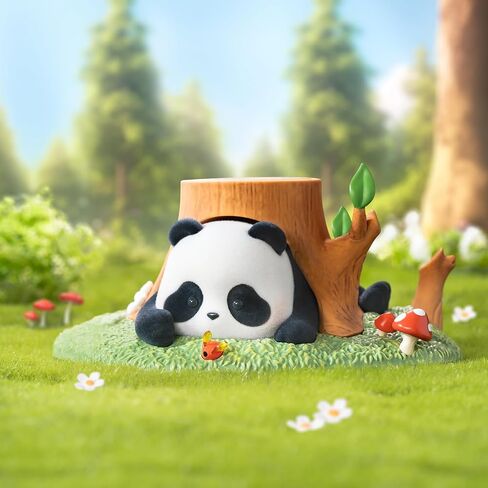 52TOYS Pandaroll شجرة الفاكهة تسلق 1PC عمل الشكل، لعبة تحصيل Kawaii الإبداعية هدية غرفة ديكور سطح المكتب الديكور، هدية لحفلة عيد ميلاد in Kuwait
