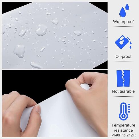20Pcs Vinyl Siding Repair Kit, Self-Adhesive Waterproof Glossy PVC Vinyl Tape for Cover Any Cracks, Holes, or Blemishes Tools in Saudi Arabia