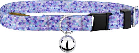 Country Brook Petz - Mermaid Mosaic Cat Collar - Abstract Collection with 5 Geometric Designs in Saudi Arabia