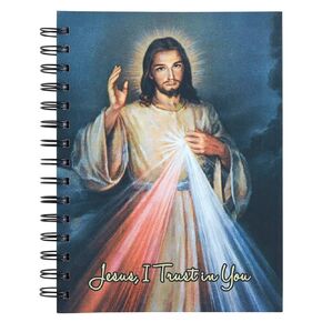 Divine Mercy First Communion Notebook Journal Gift for Kids, 8 Inches