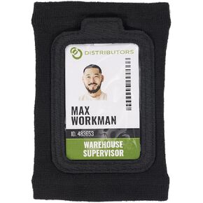 Ergodyne Squids 3388 Wrist Id Badge Holder, Small Storage Pocket