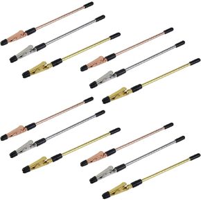 12Pcs Bracelet Tool Jewelry Helper Hands Easy Jewelry Wearing Tool Aid Assistance for Necklace Bracelet Watch Clasps Zippers Crafts Adjustment(Gold,Silver,Rose Gold)