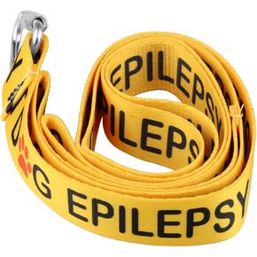 PWHAOO Epilepsy Alert Dog Lead Emergency Medical Dog Leash Epilepsy Medical Alert Gift Alert Lead Medical Lead (Epilepsy Alert Leash)