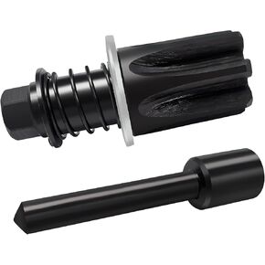 LOBIUTIYA JDE81-1 Engine Turning Tool+JDE81-4 Metal Timing Pin Set Compatible with John Deere 4024 4039 4045 4239 4276 6359 6619 6059 6068 6076 6081 6090 6105 6125 6135 Engine Types.