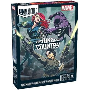 Unmatched: Marvel - for King and Country - Strategy Fighting Superhero Game for Family, Teens & Adults by Restoration Games